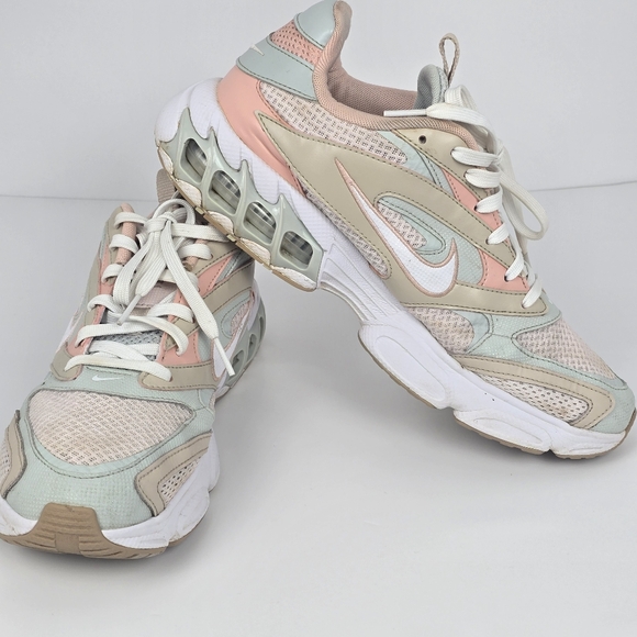 Nike Shoes - Nike Zoom AirWomen's Pastel Pink and Cream Sneakers